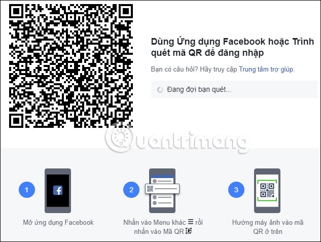 Đăng nhập Facebook bằng mã QR trên máy tính: Hướng dẫn chi tiết