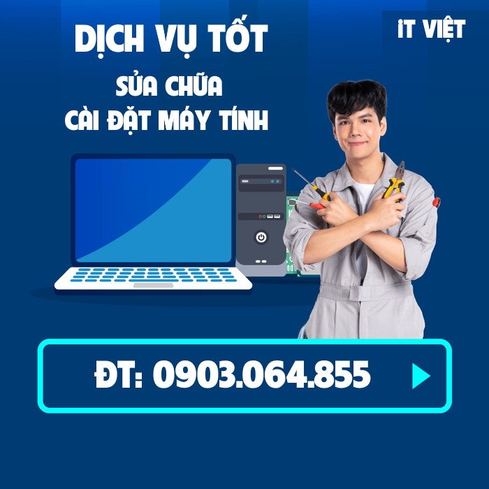 Dịch vụ sửa máy tính cấp tốc Việt tại nhà