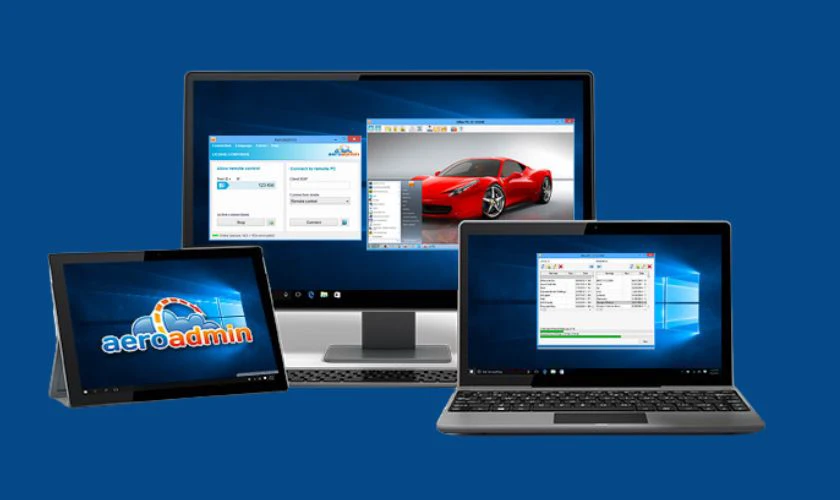 AeroAdmin - ứng dụng điều khiển máy tính từ xa nhanh và bảo mật