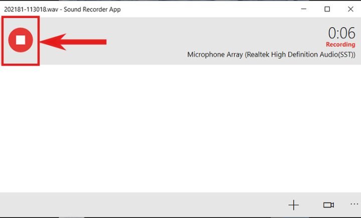 Cách ghi âm trên máy tính Windows bước 3