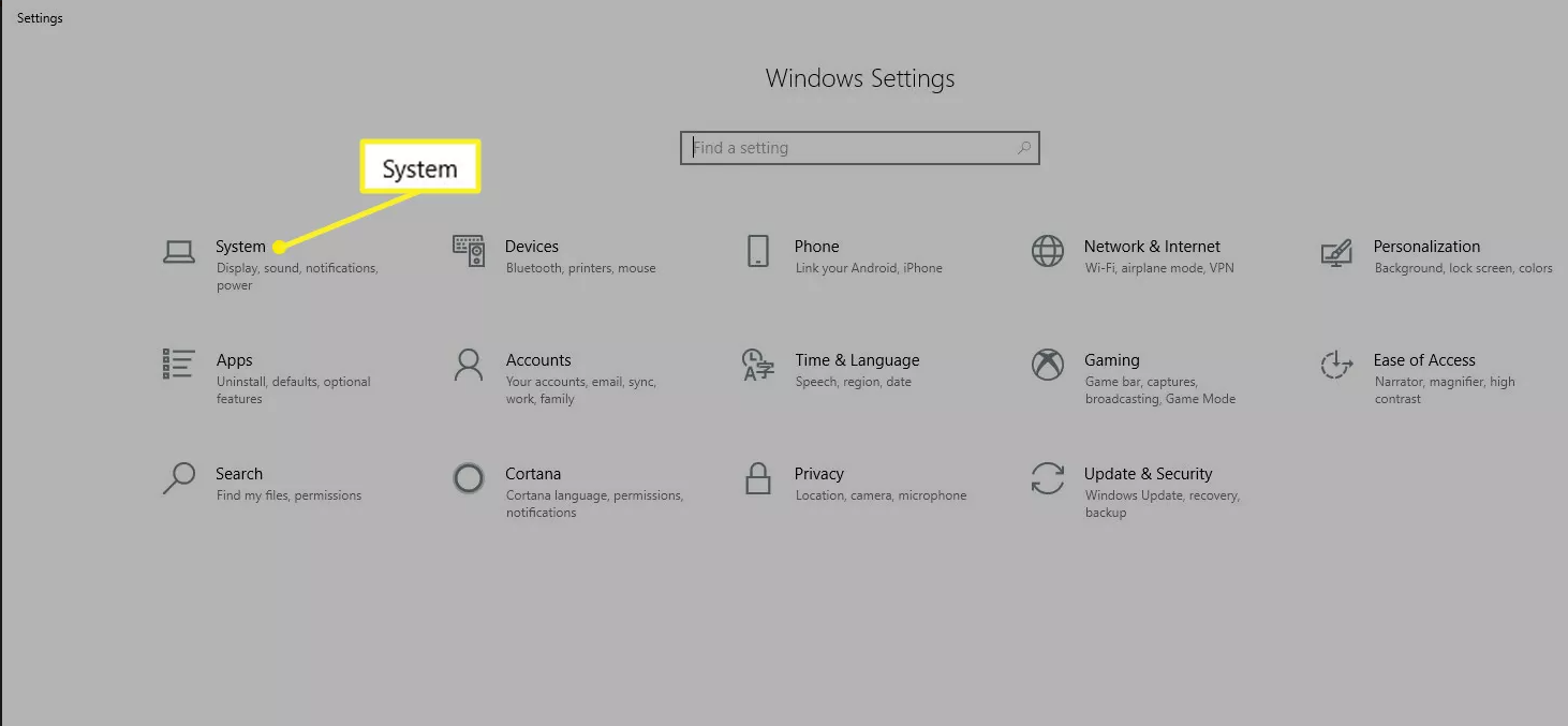 Tùy chọn đổi tên máy tính trong cài đặt Windows 10