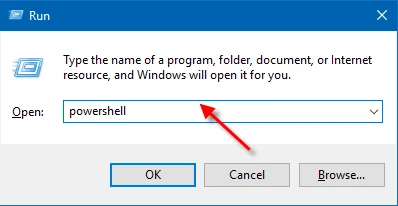 Mở Windows PowerShell để thực hiện lệnh dọn thùng rác máy tính Win 10