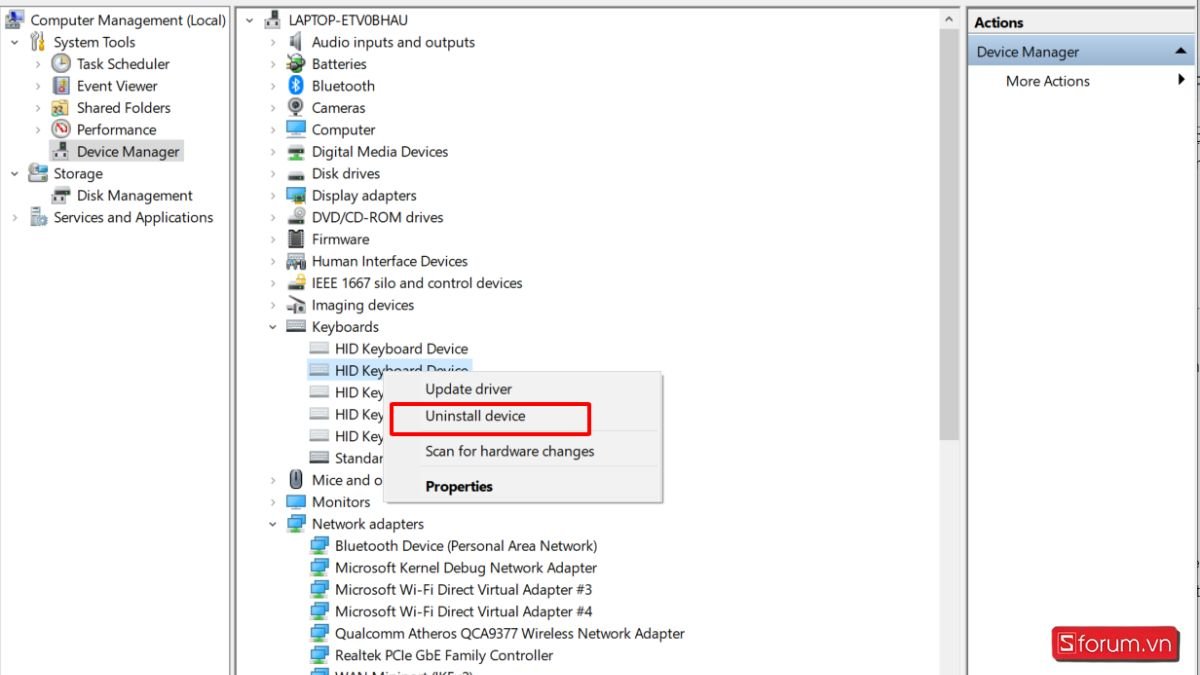 Cách gỡ Driver đơn giản bước 3