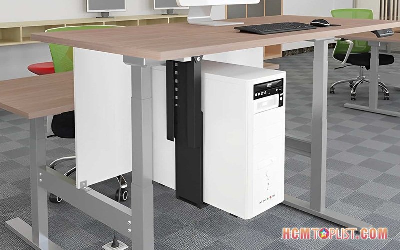 Kệ để CPU của Flex House với thiết kế tối giản