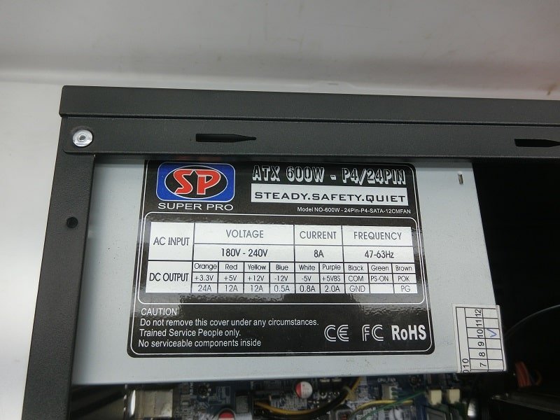 Chipset và các linh kiện khác trên main máy tính cũ giá rẻ Foxconn H55MXV