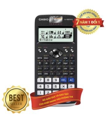 Máy tính Casio FX-580VNX, dòng máy tính Casio tốt nhất và cao cấp nhất hiện nay