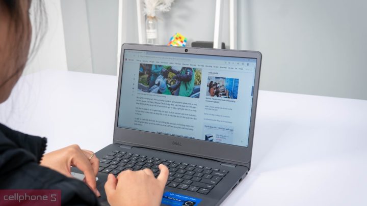 Máy tính Laptop Dell Core i3 phổ thông thường trang bị SSD 256GB