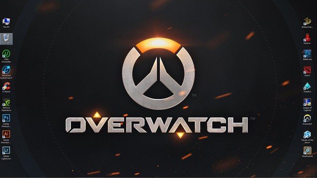 hình nền máy tính game thủ Pharah Overwatch