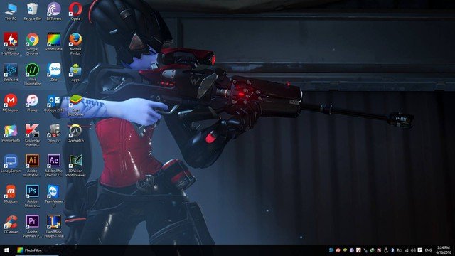 hình nền máy tính game thủ McCree Overwatch