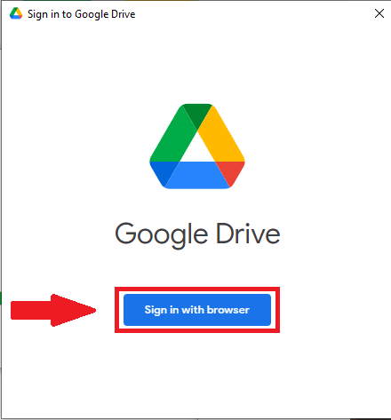 Đăng nhập Google Drive trên trình duyệt