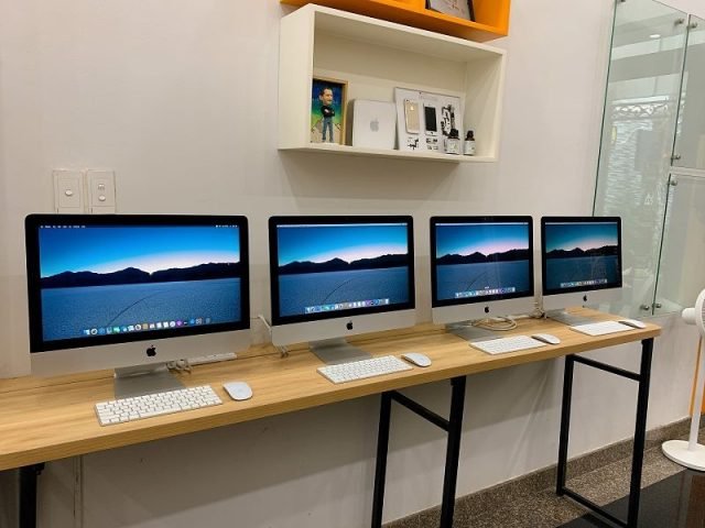Thiết kế hiện đại của máy tính để bàn Apple iMac
