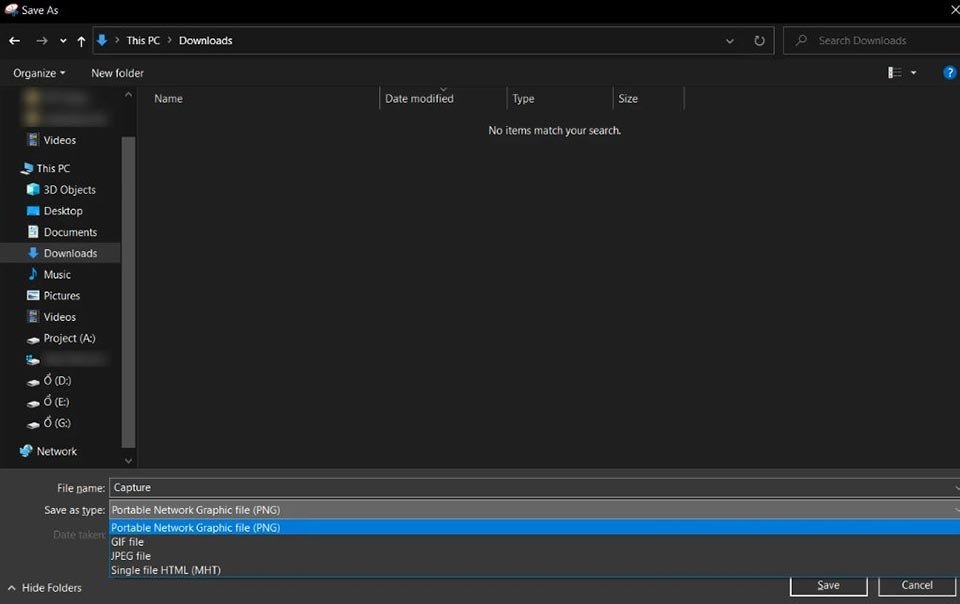 Giao diện Snipping Tool sau khi chụp, hiển thị các tùy chọn chỉnh sửa và lưu ảnh