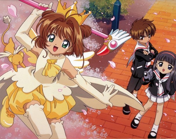 hình ảnh máy tính hoạt hình đẹp: Sakura dễ thương và đẹp