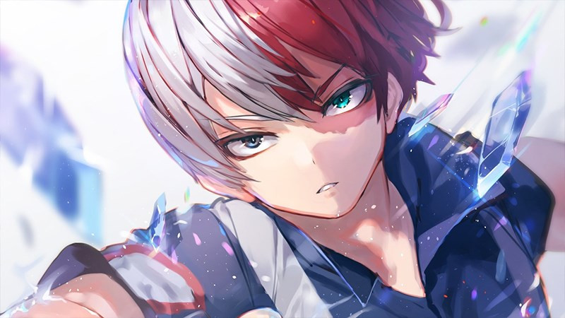 Hình nền Anime boy tựa lưng vào tường