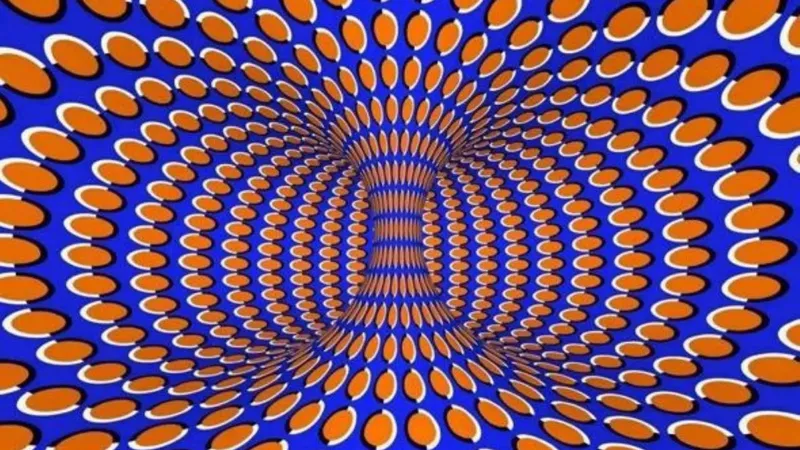 Tìm cảm hứng sáng tạo qua hình nền ảo giác thị giác đẹp mắt, các đường nét xoắn ốc tinh xảo.