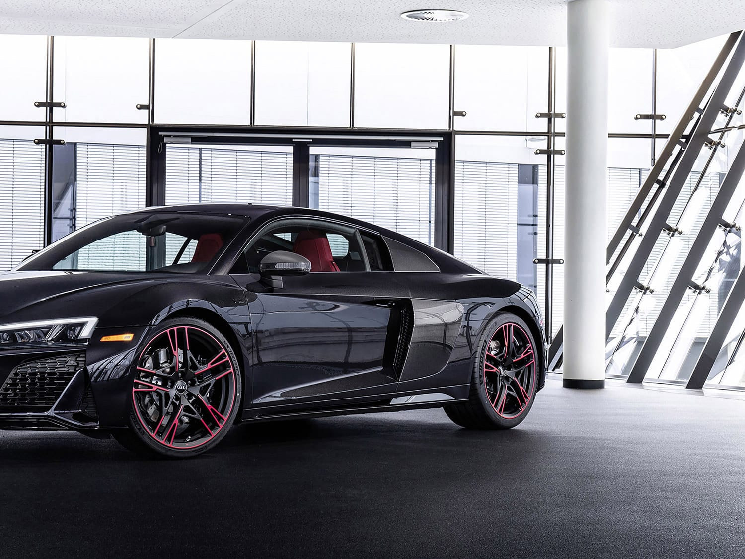 Hình nền Audi R8 RWD Panther Edition 2021 4K