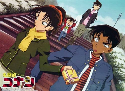 Hình Nền Conan và Ran Mori Cho Máy Tính