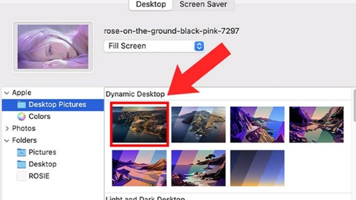 Cách cài đặt hình nền máy tính 4K đẹp nhất trên Macbook bước 2