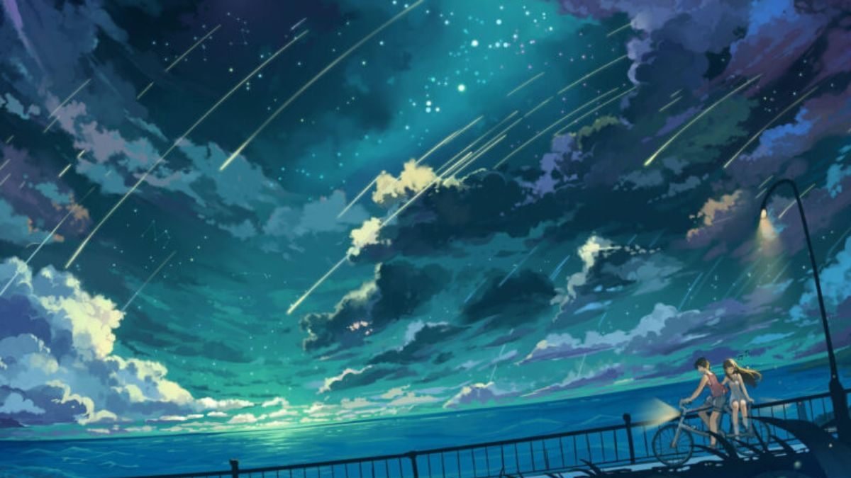 Hình nền máy tính 4K đẹp nhất anime phong cảnh thành phố