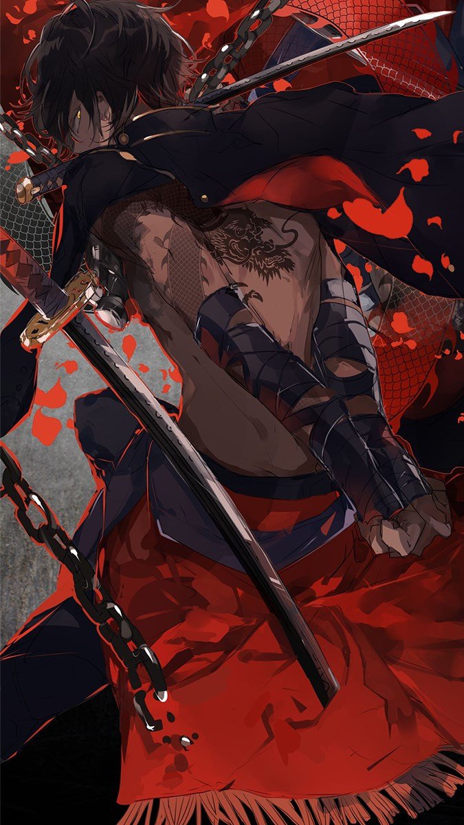 Hình nền điện thoại trai đẹp anime boy phong cách anime