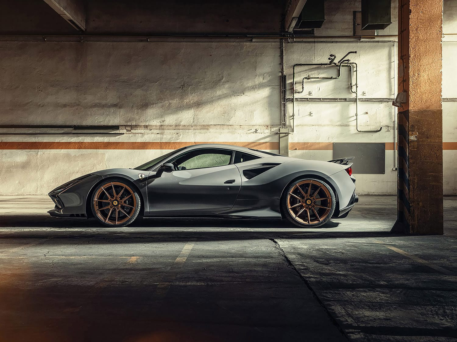 Hình nền Ferrari F8 Tributo Novitec 2021 4K