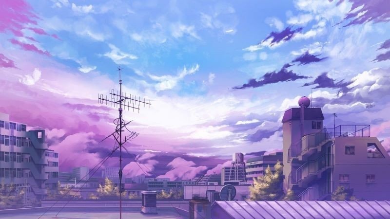 Hình nền máy tính full HD 1920×1080 cảnh hoàng hôn chill
