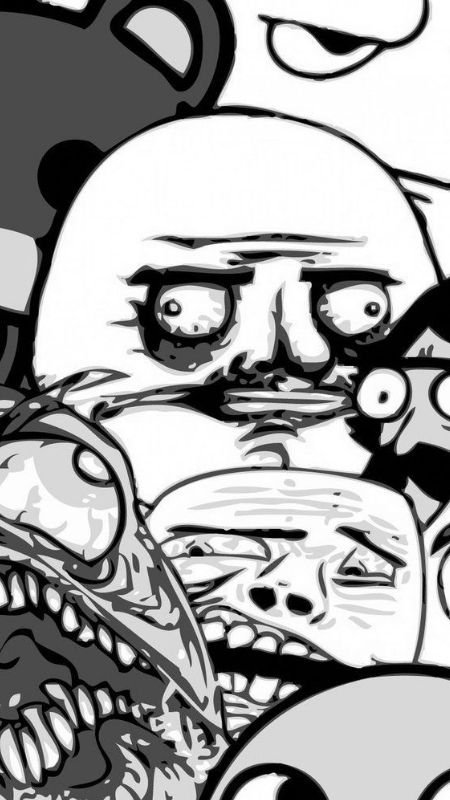 Background điện thoại hài hước hình mèo đeo kính mắt to