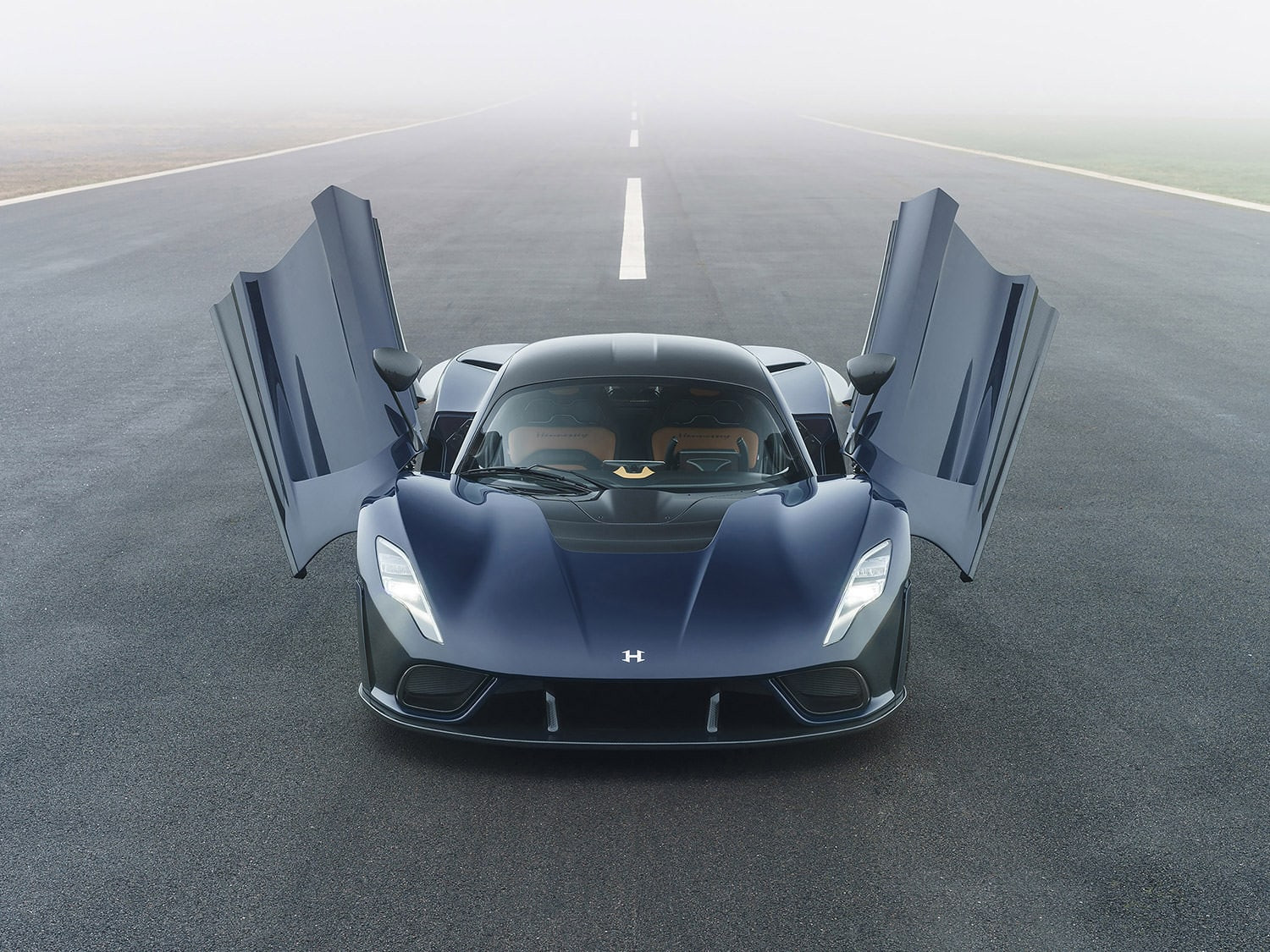 Hình nền Hennessey Venom F5 2021 4K phía sau