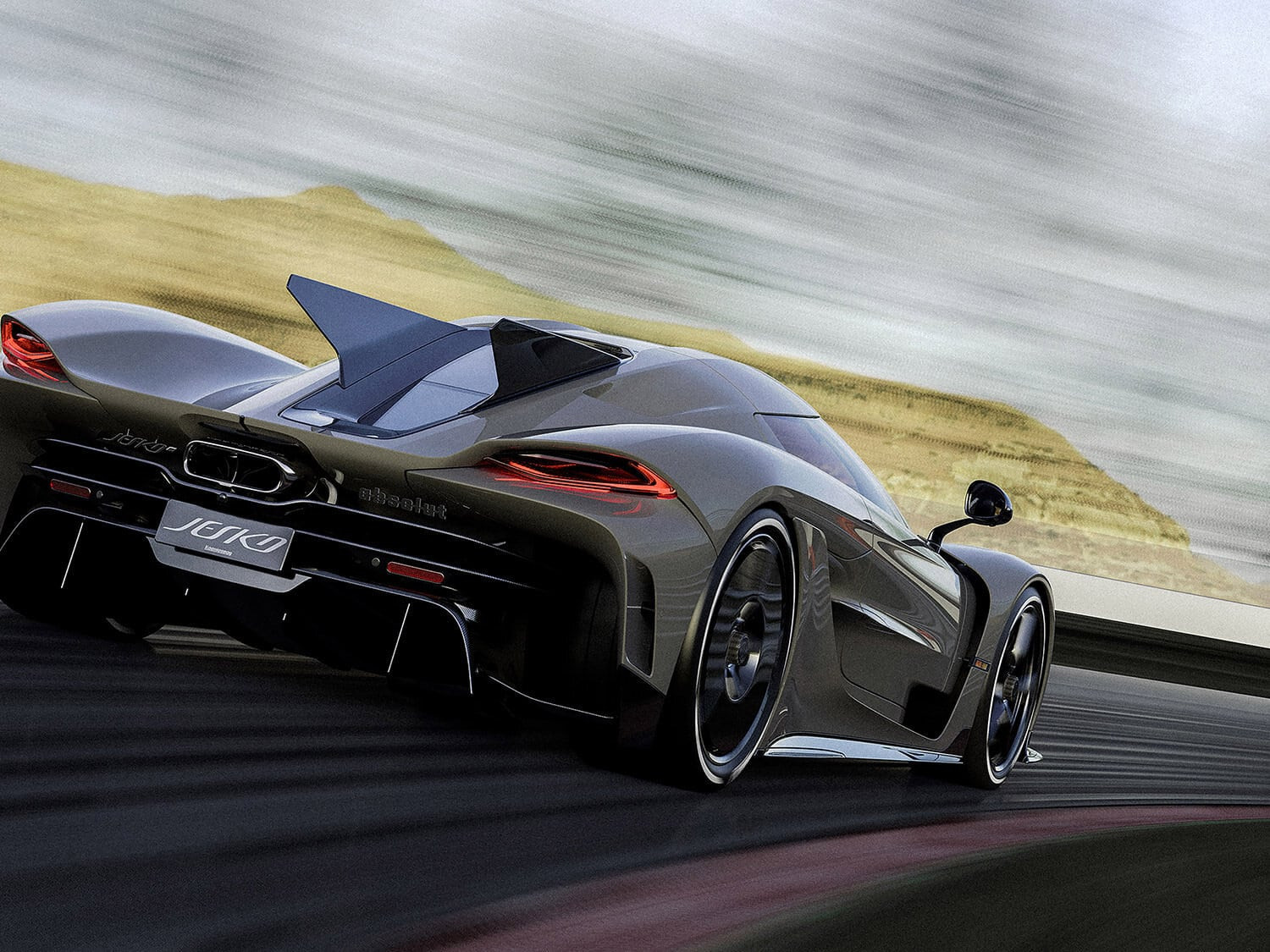 Hình nền Koenigsegg Jesko Absolut 2021 4K