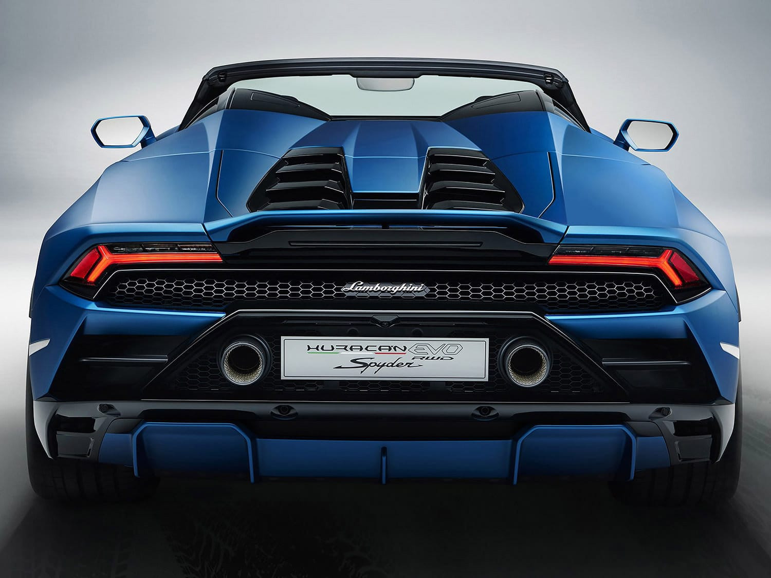 Hình nền Lamborghini Huracan EVO RWD Spyder 2021 4K ngoại thất