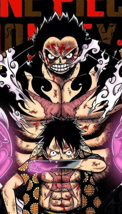 Hình nền điện thoại cực ngầu Luffy Gear 5 độ nét cao