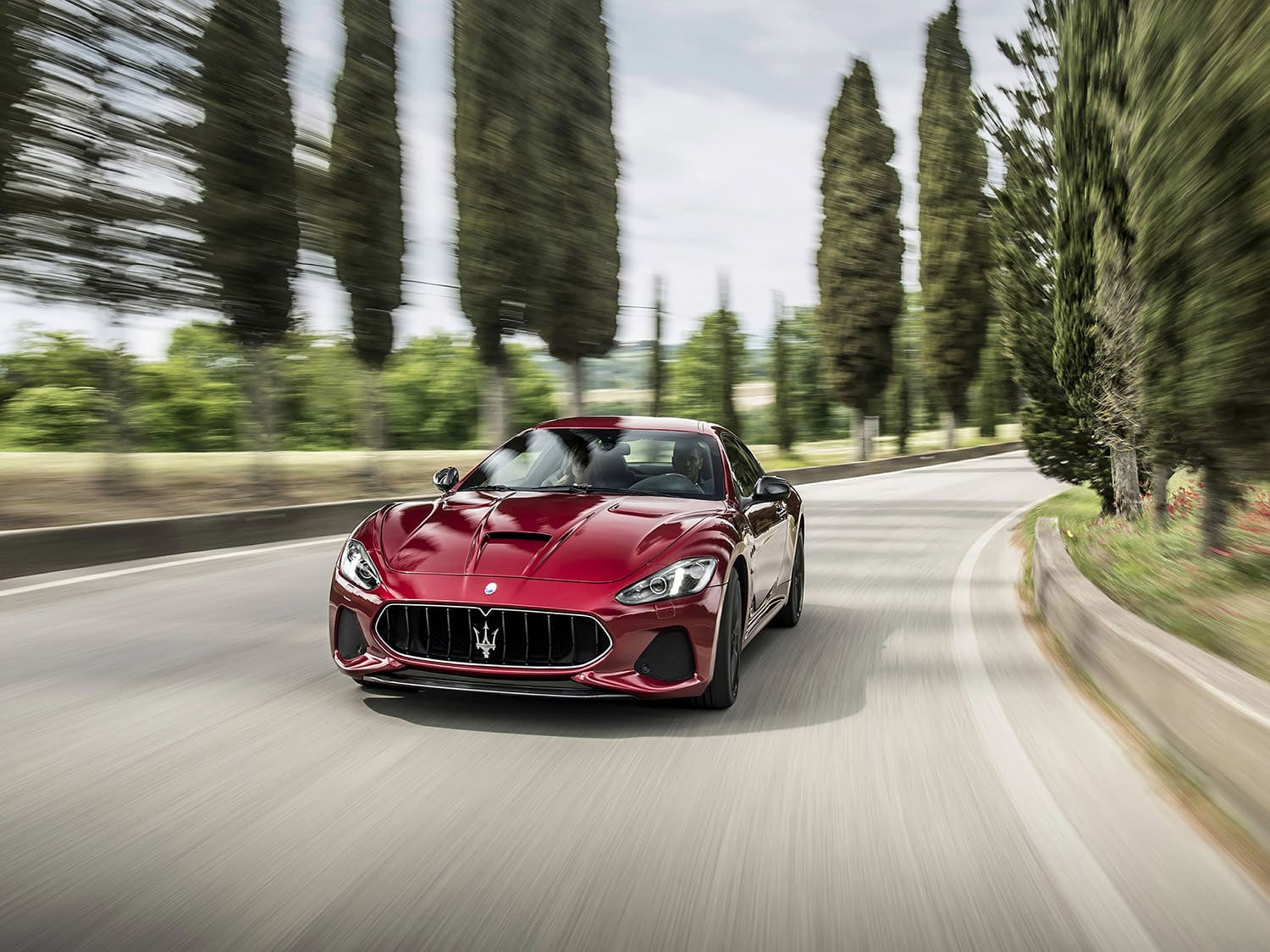 Hình nền Maserati GranTurismo MC 2018 4K