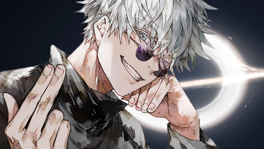 Hình nền máy tính anime cute ngầu Gojo Satoru và các đồng đội của mình