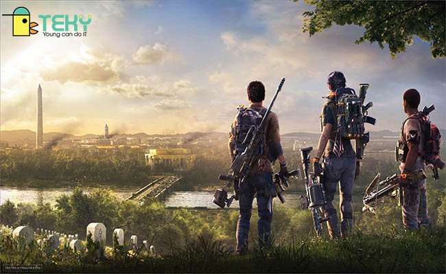 Hình nền máy tính game 3D đầy sắc màu và sinh động