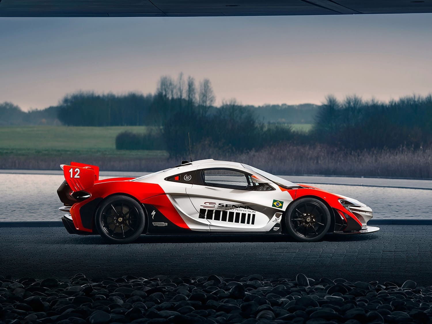 Hình nền McLaren P1 GTR Senna 2018 4K