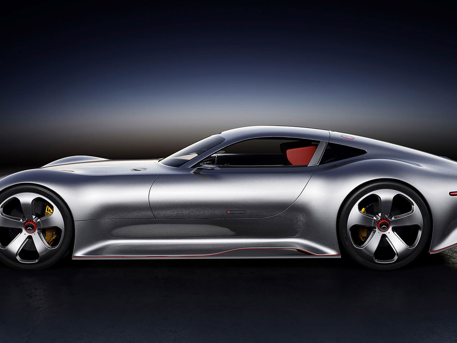 Hình nền Mercedes-Benz AMG Vision Gran Turismo Concept 2013 4K