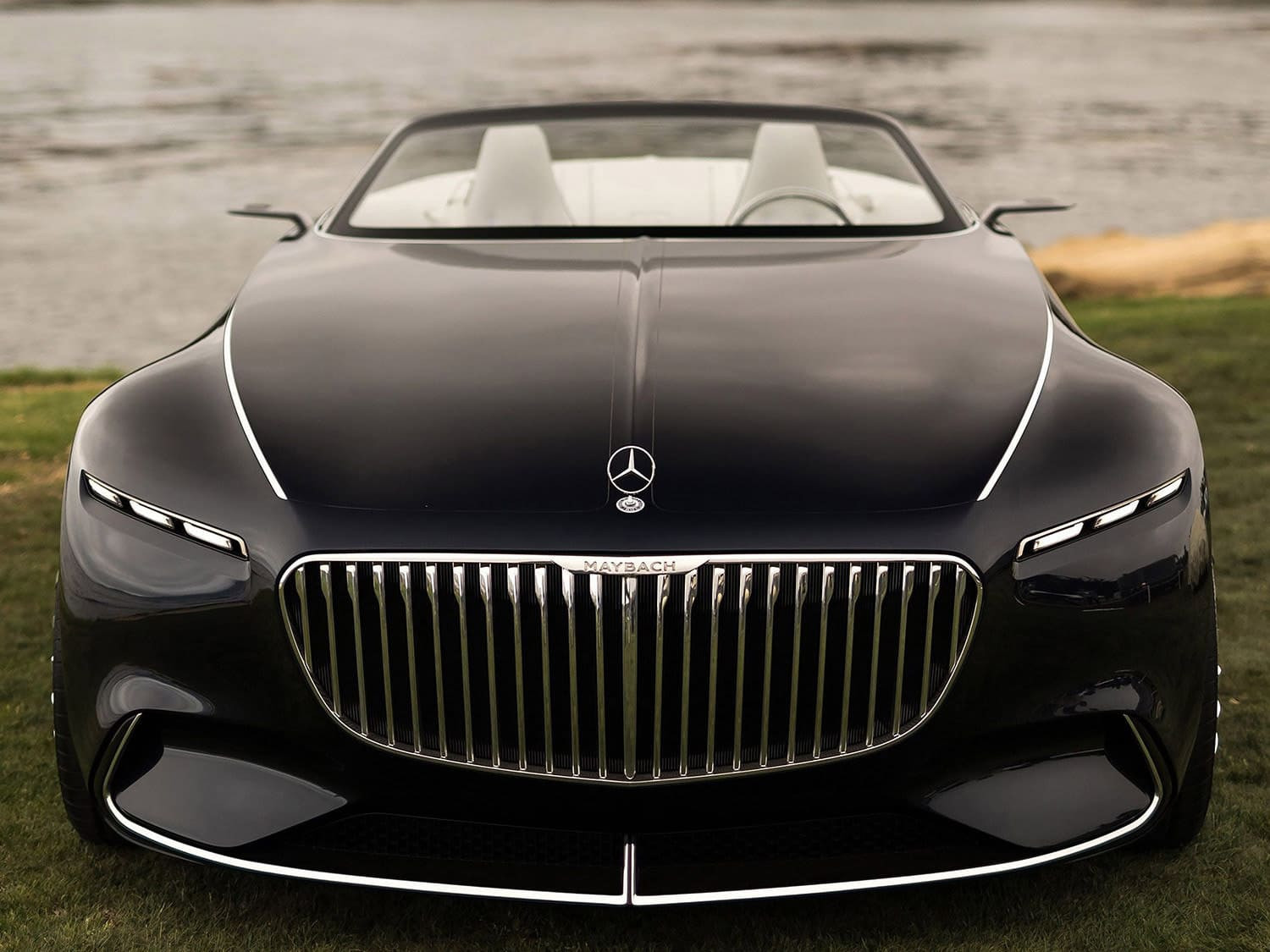 Hình nền Mercedes-Maybach Vision 6 Cabriolet Concept 2017 4K