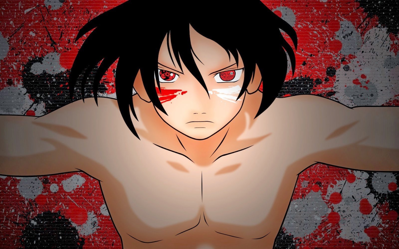 Hình nền Naruto đối mặt với thách thức, thể hiện ý chí không lùi bước.