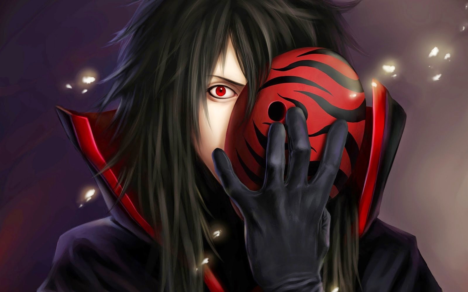 Hình nền Naruto với nét vẽ manga, giữ nguyên phong cách nghệ thuật gốc.