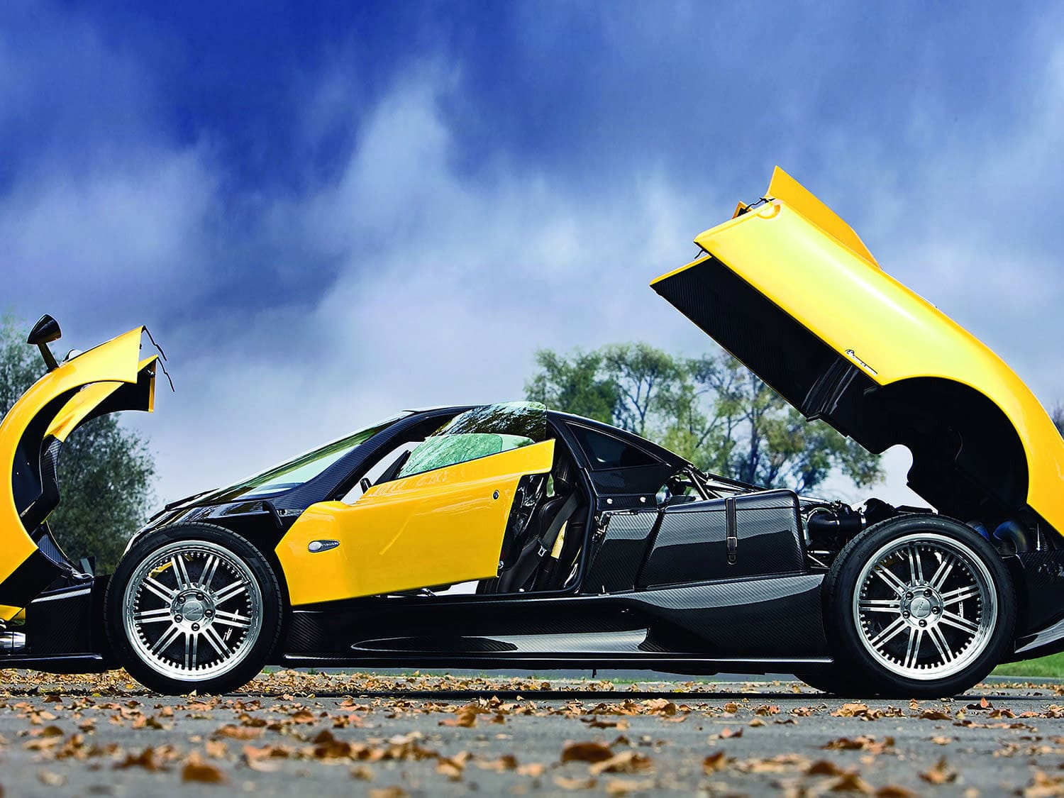 Hình nền Pagani Zonda F 2005 4K chi tiết