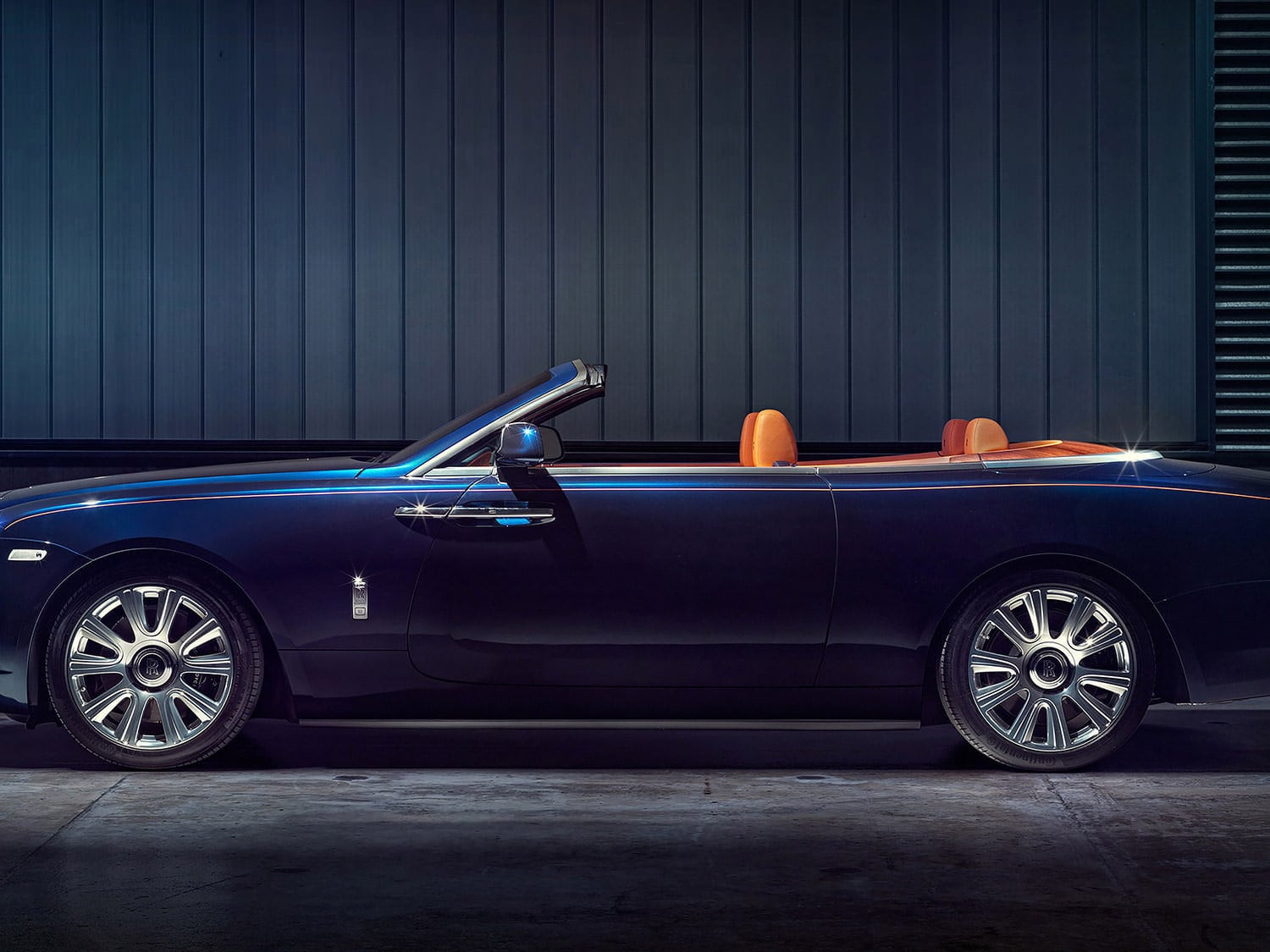 Hình nền Rolls-Royce Dawn 2017 4K nội thất
