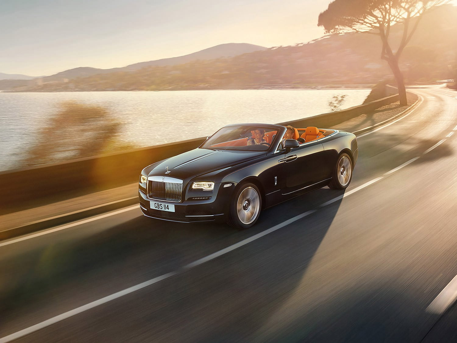 Hình nền Rolls-Royce Dawn 2017 4K