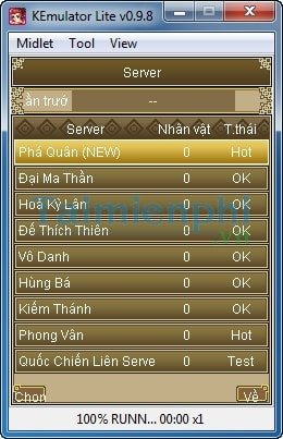 Đăng nhập hoặc tạo tài khoản để bắt đầu chơi game kiếm hiệp Phong Vân