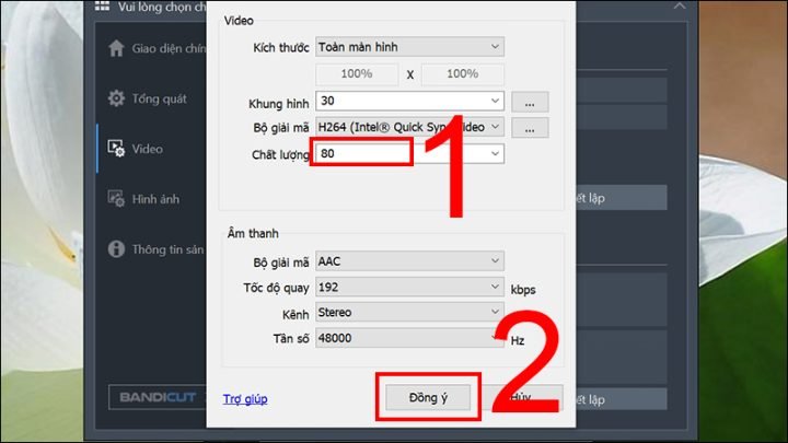 Chá»n cháº¥t lÆ°á»£ng video cho phÃ¹ há»£p