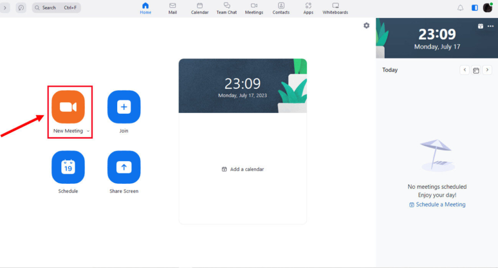 Tham gia cuộc họp Zoom để chia sẻ màn hình máy tính
