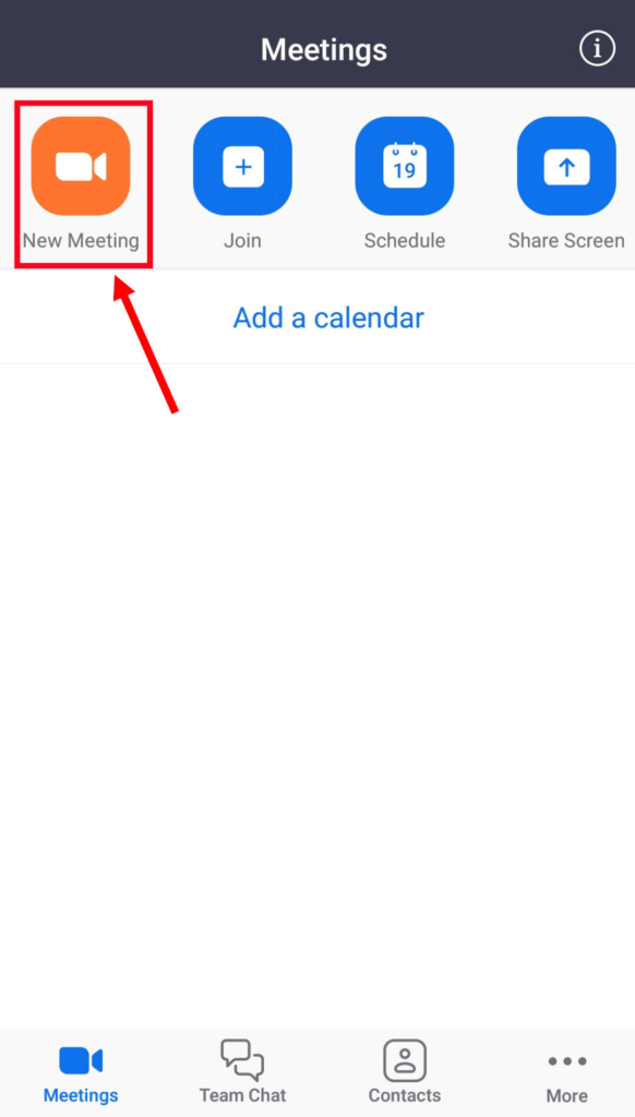 Tham gia cuộc họp Zoom trên điện thoại để chia sẻ màn hình