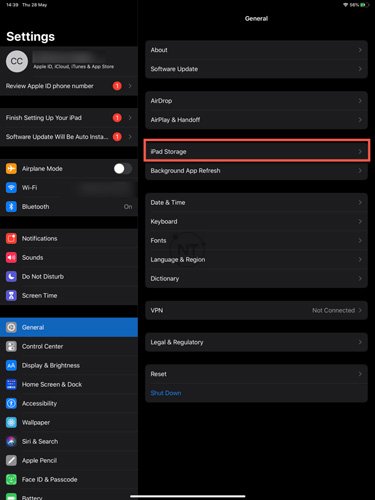 cách gỡ cài đặt trên máy tính gỡ ứng dụng iOS Storage
