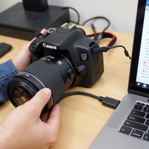Kết Nối Máy Ảnh Canon 750D Với Máy Tính: Hướng Dẫn Toàn Diện