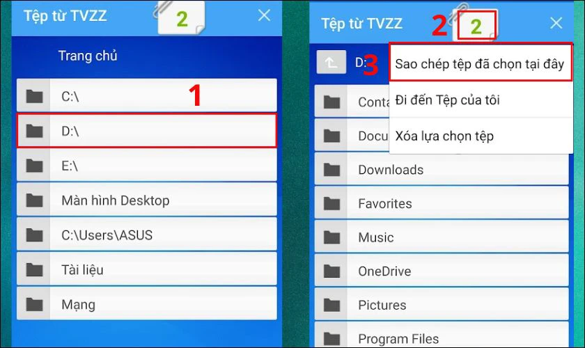 Cách chia sáº» file tá»« thiáº¿t bá»‹ di Ä‘á»™ng qua máy tính