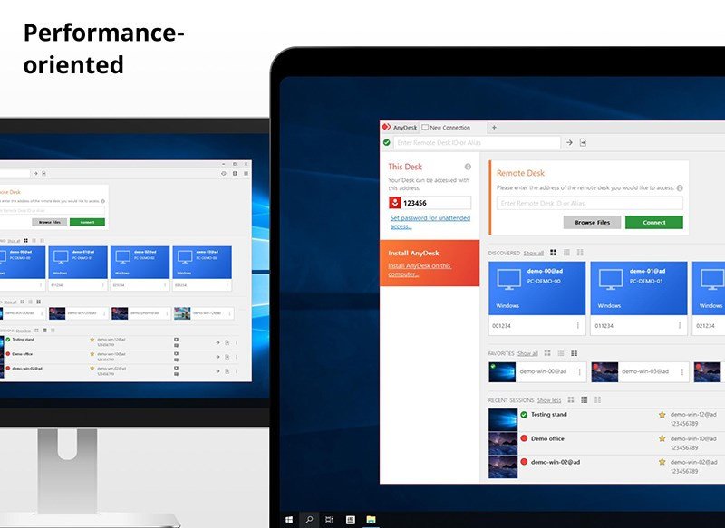 Khả năng kết nối máy tính mọi lúc mọi nơi nhanh chóng với AnyDesk